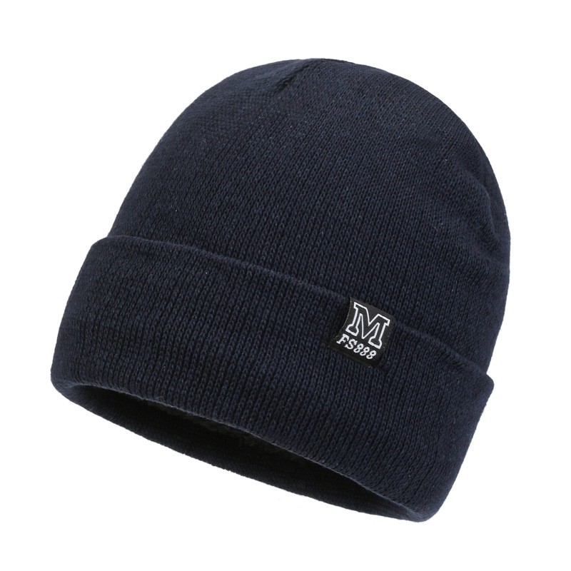 帽子男冬天防寒针织帽加绒加厚保暖毛线帽棉帽冬季骑行防风冷帽,居家日用,一次性防护帽,淘宝优惠券,粉丝福利购,淘宝优惠卷