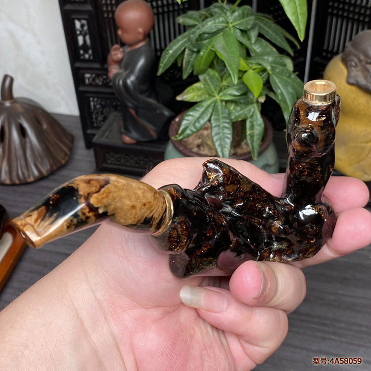 天然保真海柳烟斗烟嘴
