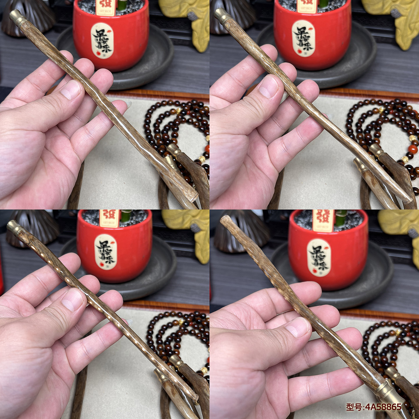 天然保真金珊瑚双循环过滤烟嘴