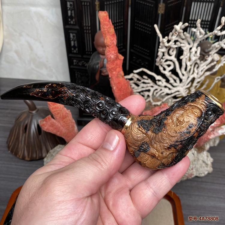海神柳天然海柳烟嘴拉杆