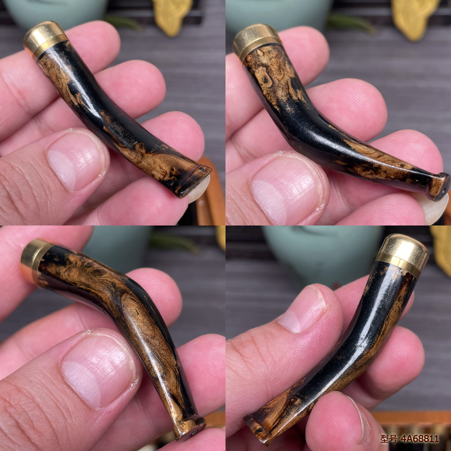 天然保真海柳烟嘴男女同款