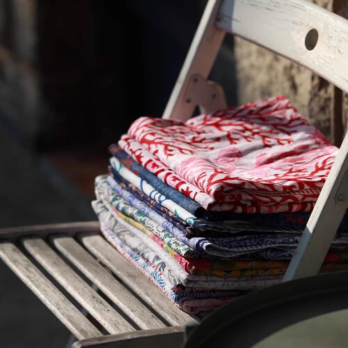 印度棉布围巾/空调巾/多色入