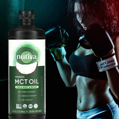 美国进口nutivaMCT油生酮食用油