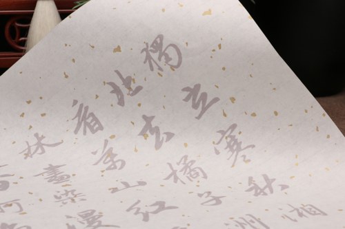 赵孟頫集字行书沁园春长沙毛笔描红书画纸练习字帖批发
