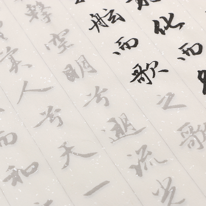 赤壁赋赵体行书字帖 毛笔书法临摹描红初学练习半生熟宣纸赵孟頫