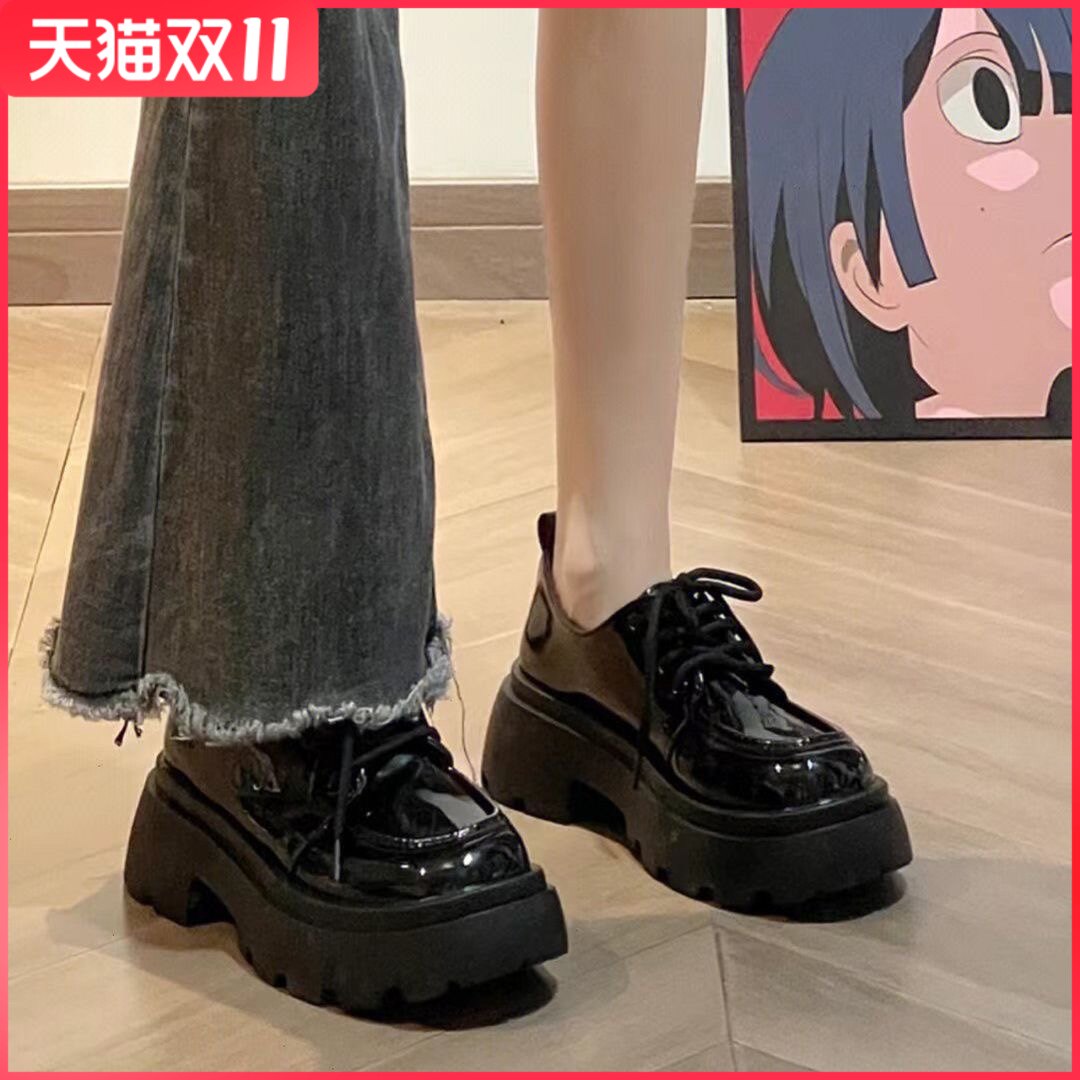 英伦风小皮鞋女2023春夏新款增高厚底休闲百搭设计感小众鞋使用感如何?