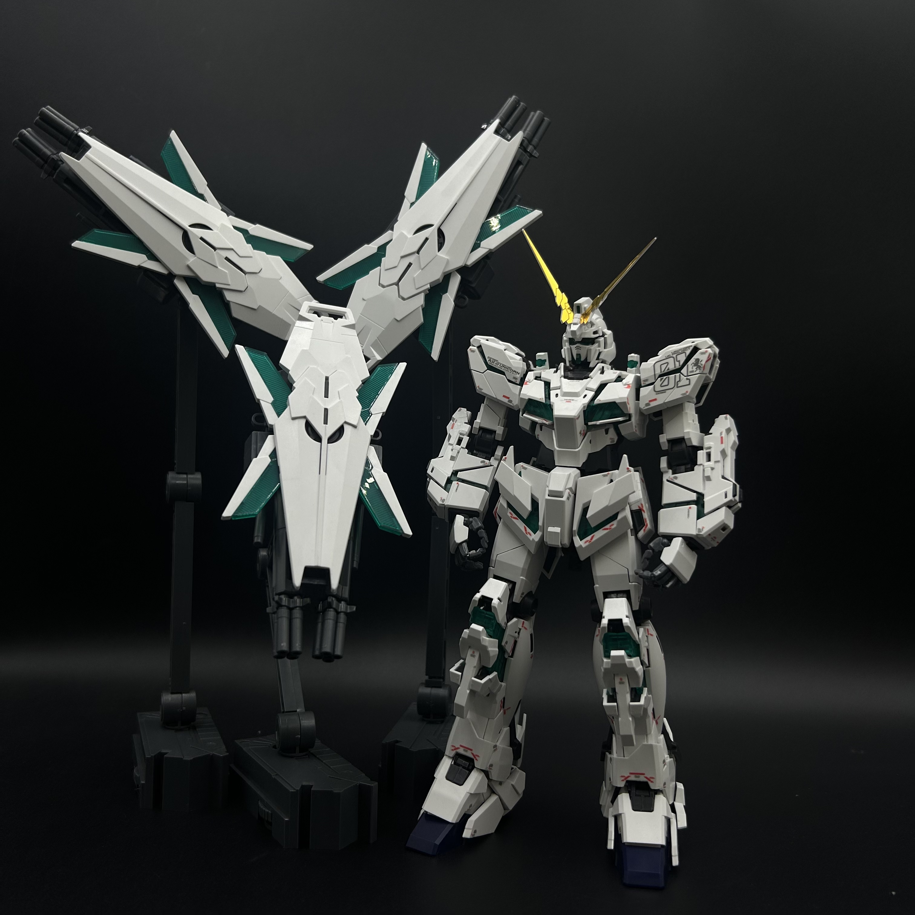 预定 神兽模型 2202 MGEX 独角神兽 无灯单体版 拼装模型