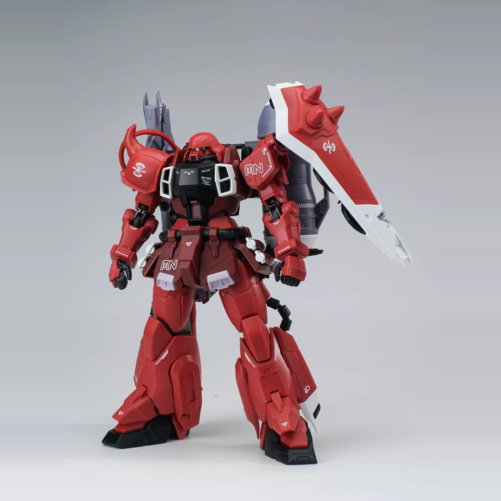 预定 星赞模玩 红山楂 1/100比例 合金骨架拼装模型 扎古