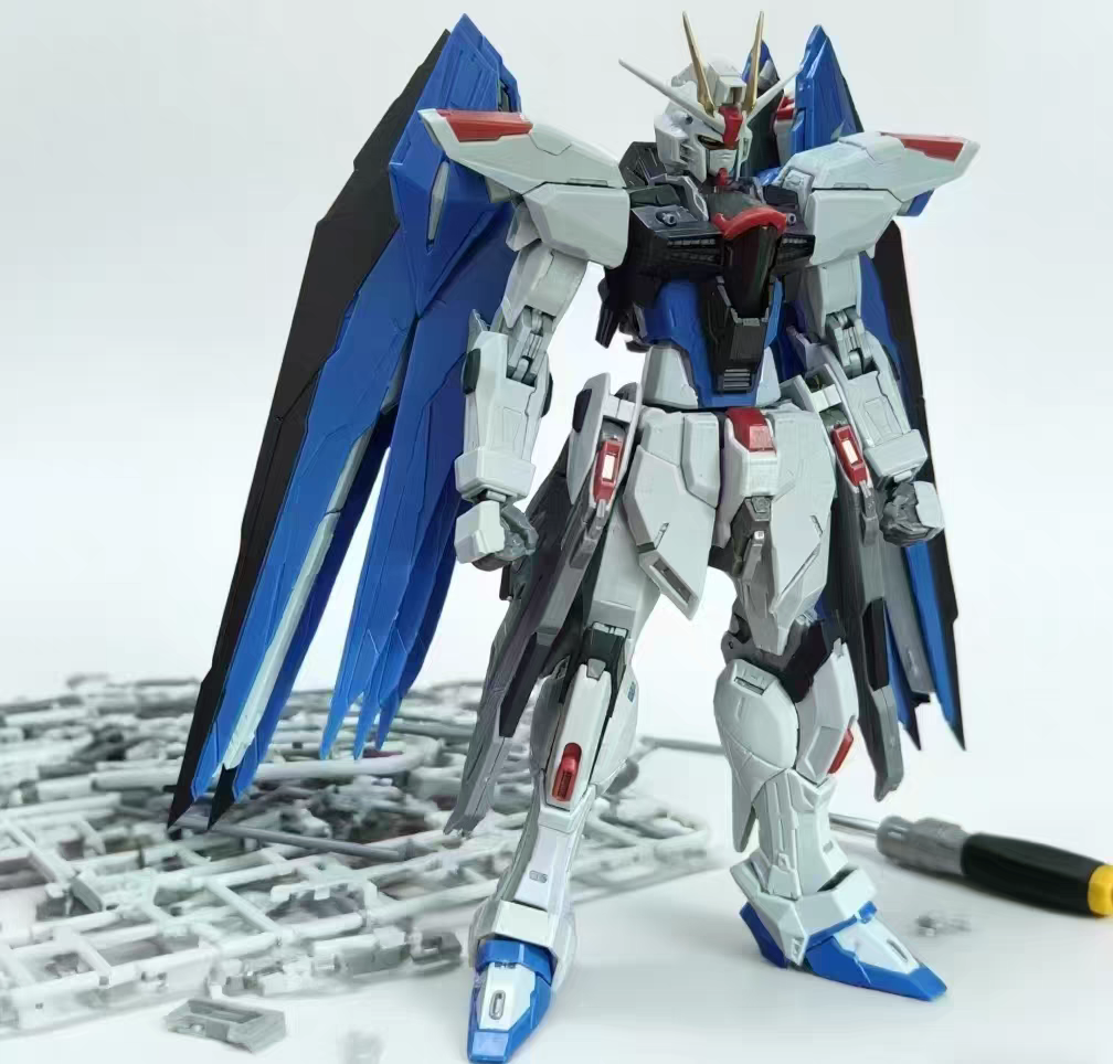 预售定金 SV模型 1/100 自由高达 宿命边缘 拼装模型