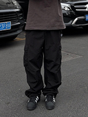 裤 BBCN 男女防风防水多口袋工装 宽松双褶速干运动裤 STORE美式