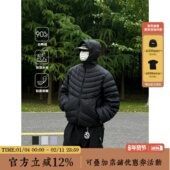 复古轻薄90白鸭绒连帽羽绒服男女冬季 BBCN STORE美式 户外保暖外套
