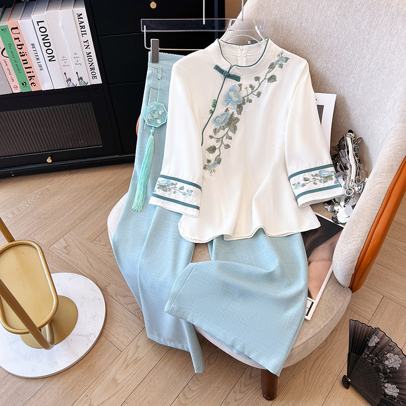 中国风女装改良旗袍唐装上衣夏季仙气禅意茶艺服民国复古汉服套装,女装/女士精品,上衣,淘宝优惠券,粉丝福利购,淘宝优惠卷