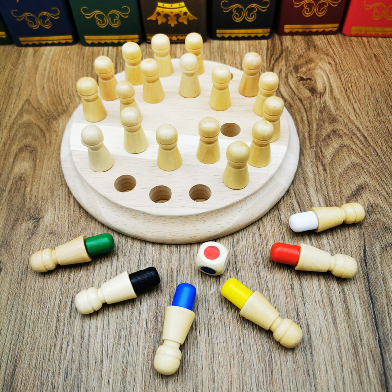 儿童专注力训练配对记忆棋益智力早教 亲子互动桌面棋盘游戏玩具