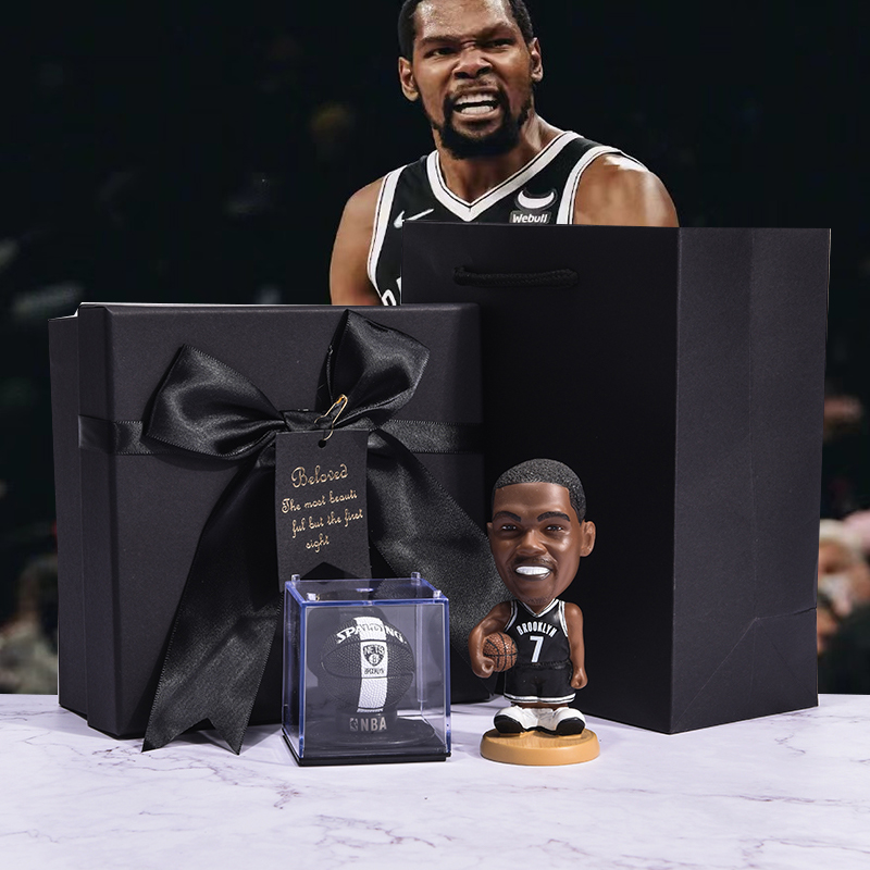 杜兰特手办摆件人偶nba篮球明星公仔书柜收藏模型玩偶同学送礼物