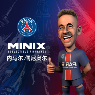 MINIX足球世界杯梅西周边球星内马尔手办姆巴佩公仔收藏纪念品