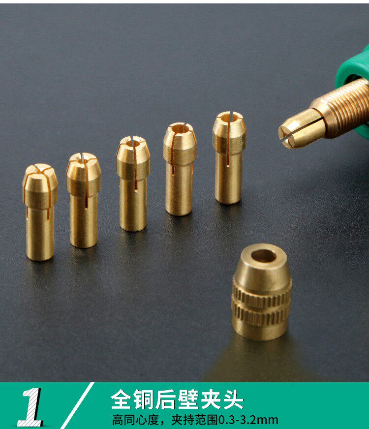 모델 연삭 드릴링 연마 녹 제거 탄소 부품 및 플라스틱 부품 절단용 전기 그라인더 재고 있음