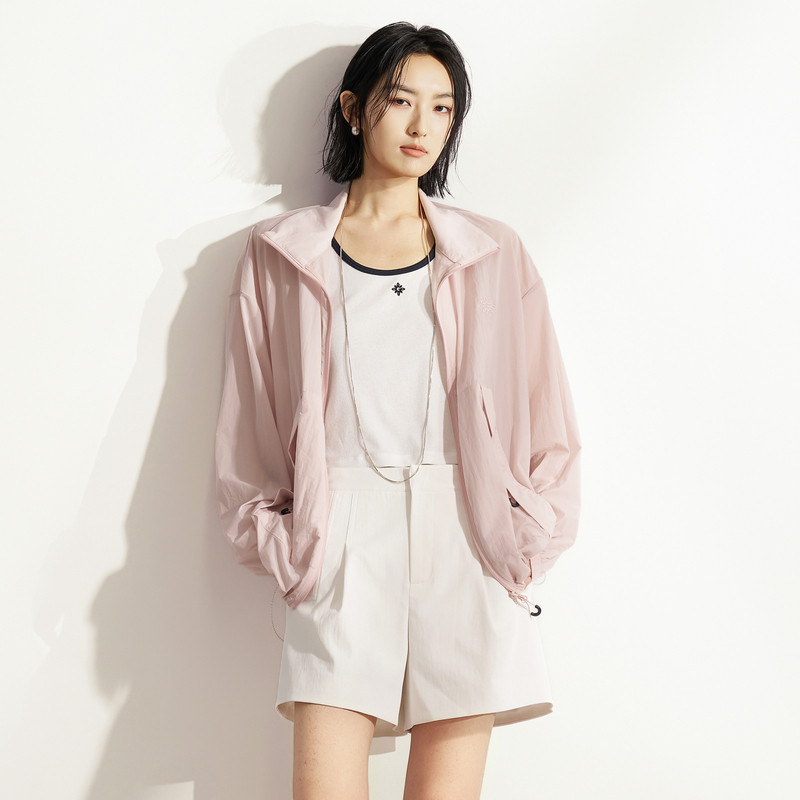 XG雪歌防晒外套女薄款2026夏新款轻透户外休闲皮肤衣XM207610A816