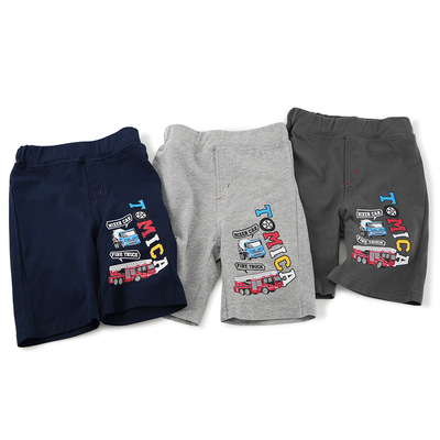 短裤纯棉夏季卡通机车半裤