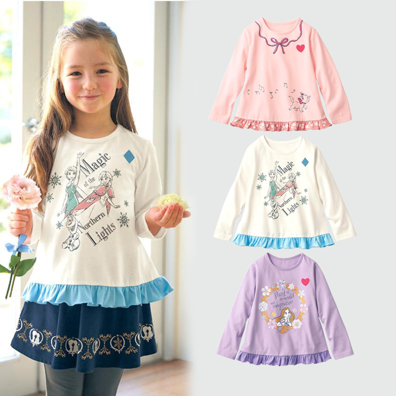 日系千趣家吸汗套头动漫儿童T恤