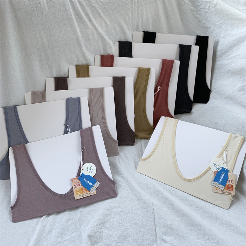 包邮卫衣里面黑科技纯色蓄热背心