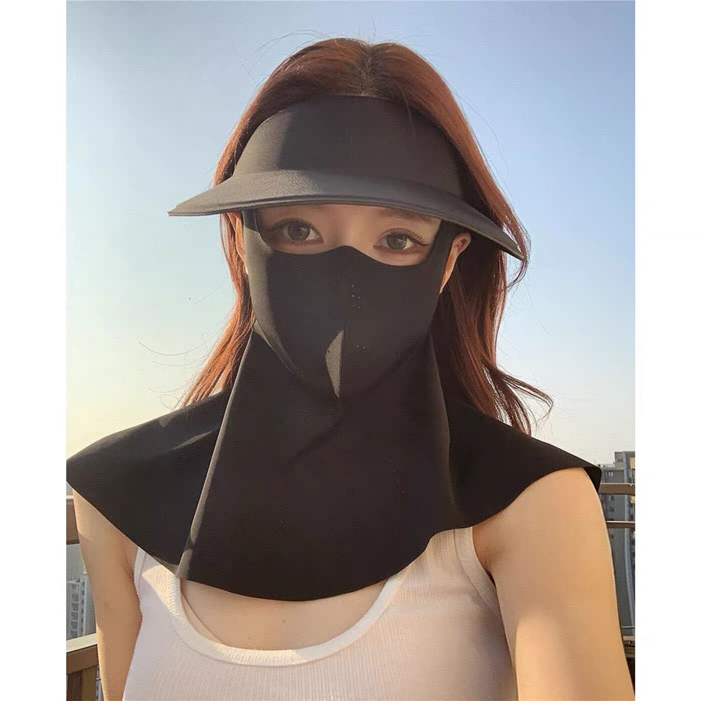 特价回馈！遮阳三件套帽子！三合一帽子口罩！全脸防护 防晒好物