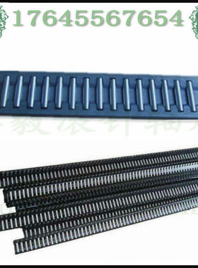 铁架尼龙直线平面滚针排轴承导轨LNS7035滚针直径7宽度35长度1米