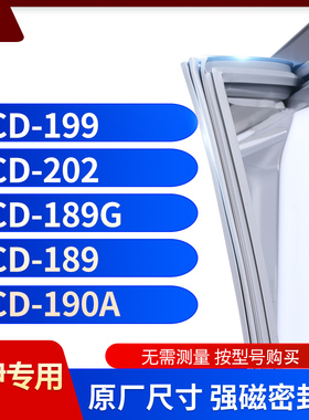 适用索伊BCD-199  202  189G  189  190A冰箱密封条门封条胶圈