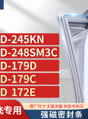 适用新飞BCD-245KN 248SM3C 179D 179C 172E冰箱密封条门封条胶圈