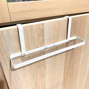 抹布架 毛巾架简约铁艺毛巾挂厨房柜门背式 宜家国内代购 伯利克夹式