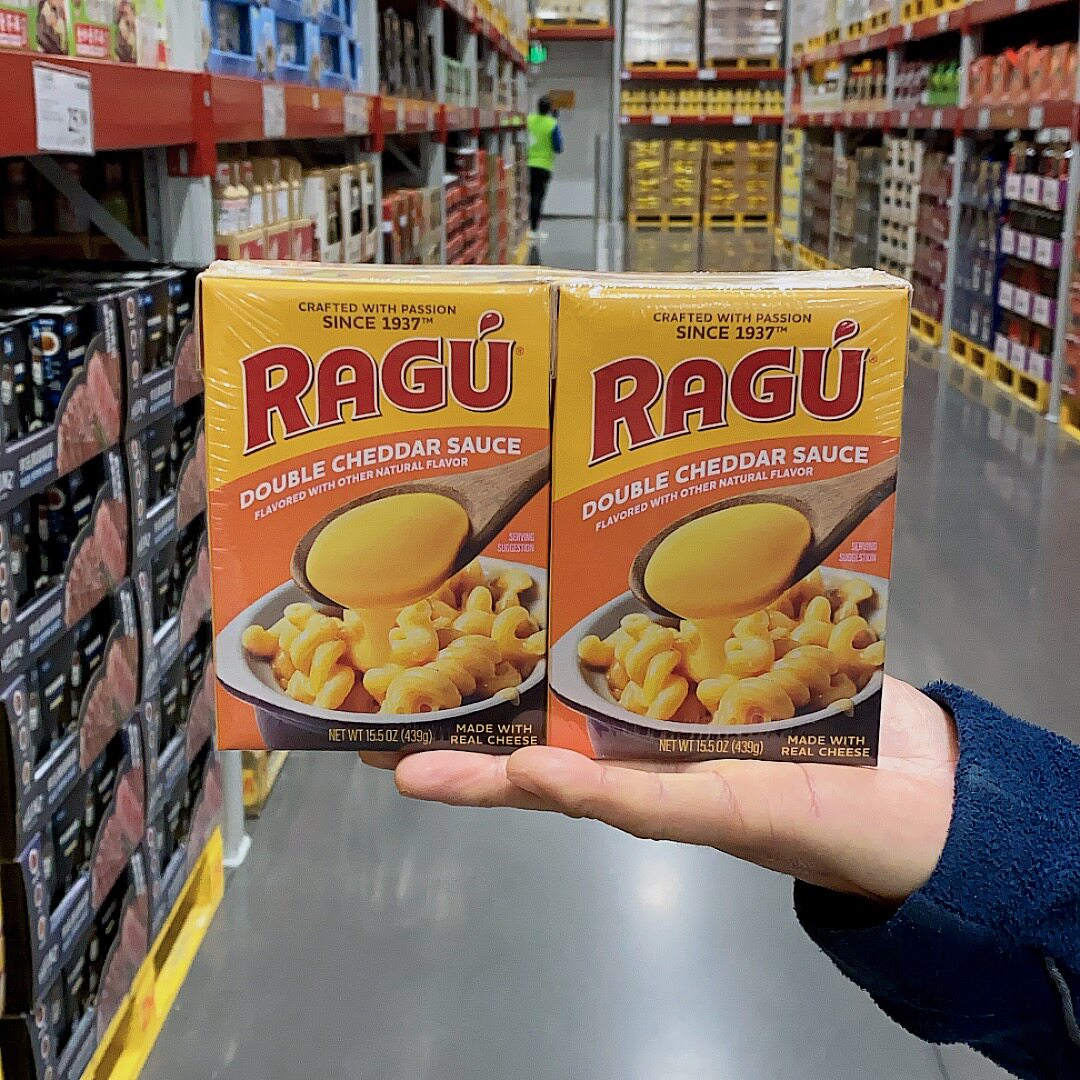 山姆代购 乐鲜乐古双重切达芝士调味酱439克x2美国进口香醇奶酪酱