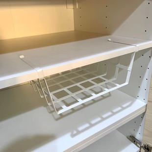 储物篮筐免打孔悬挂篮 伯利克方便储物篮夹式 宜家代购 国内