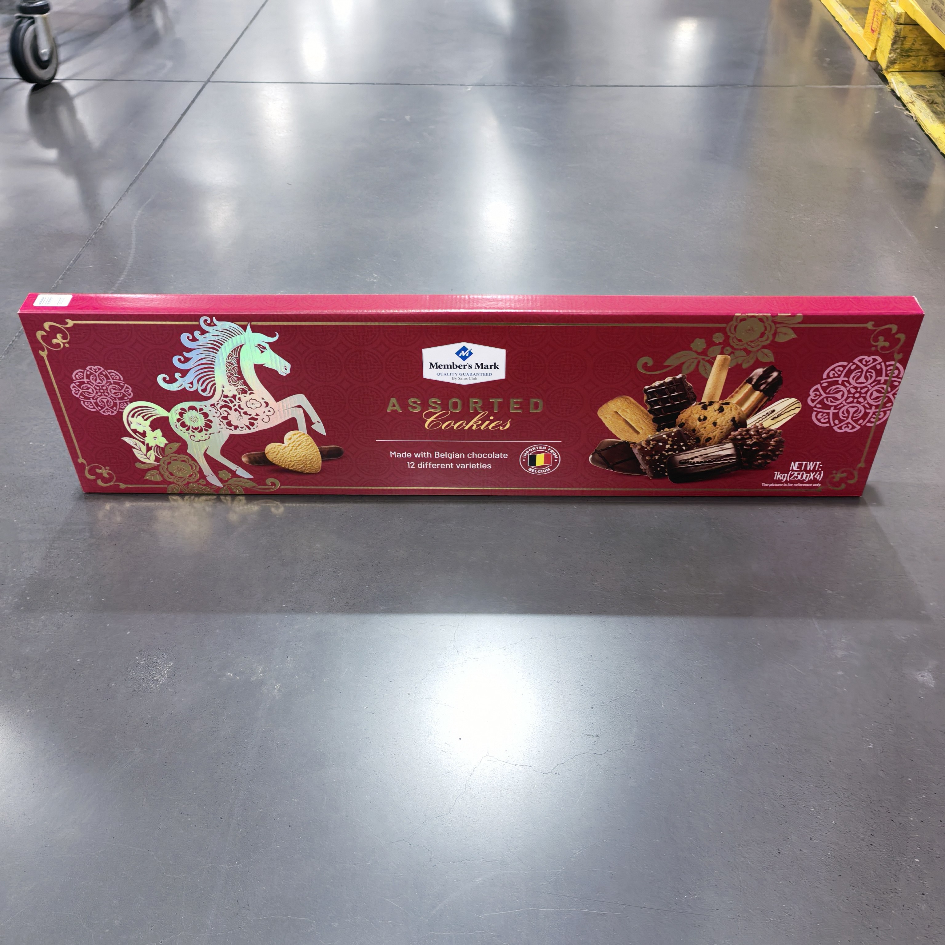 MM代购   MM生肖系列什锦曲奇饼干1000g什锦巧克力曲奇不同款式