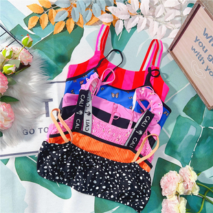 Y209新品 杂色女生少女吊带背心内衣上衣萝莉瑜伽运动温泉性感 杂款