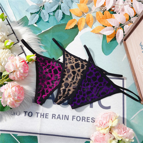 性感蕾丝宝贝网纱半透细带丁字裤