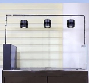 鱼缸支架撑悬挂铝合金架子跨境灯类吊灯铝合金支架配件吊灯筒龙门