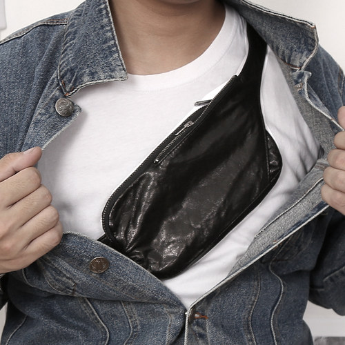 原创风手工多功能男女情侣款胸包