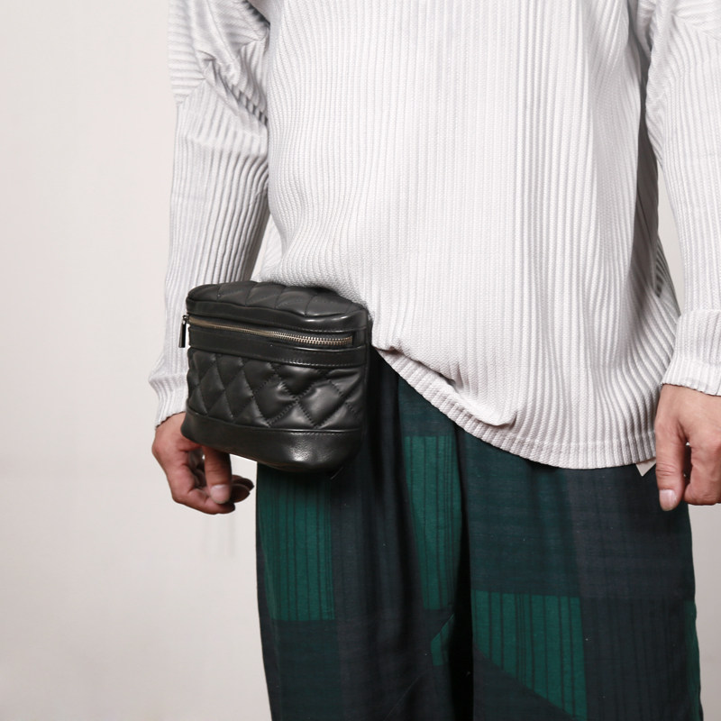 深山九处原创男女款真皮单肩斜跨包腰包 横款多功能包袋机车风包,箱包皮具/热销女包/男包,男士包袋,淘宝优惠券,粉丝福利购,淘宝优惠卷