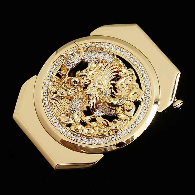 飞龙皮带头男款扣头男士皮带扣头配件内穿式男士腰带扣配件裤带头