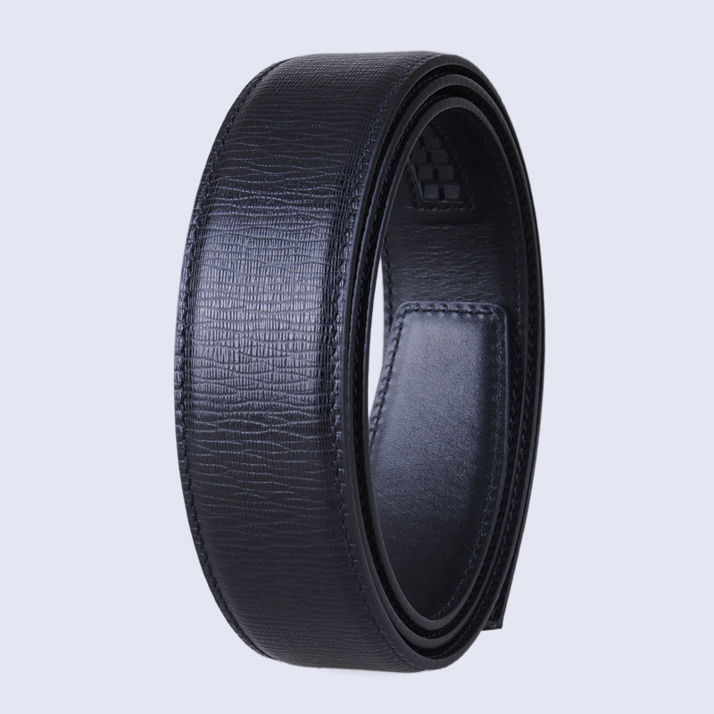 男士皮带带身自动扣腰带无头真皮皮带条不带头纯牛皮无扣裤带3.5