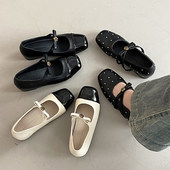 K380912 厚底内增高方头玛丽珍鞋 甜甜专享