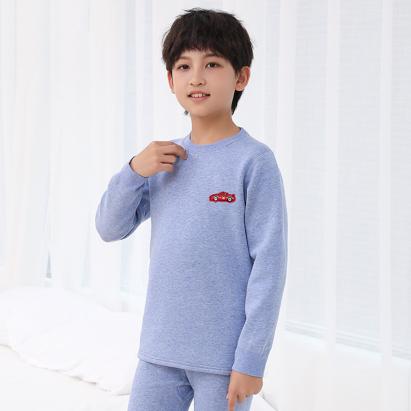 儿童加绒加厚保暖上衣男童秋衣保温校服神器冬季棉袄抗寒,童装/婴儿装/亲子装,保暖上装,淘宝优惠券,粉丝福利购,淘宝优惠卷