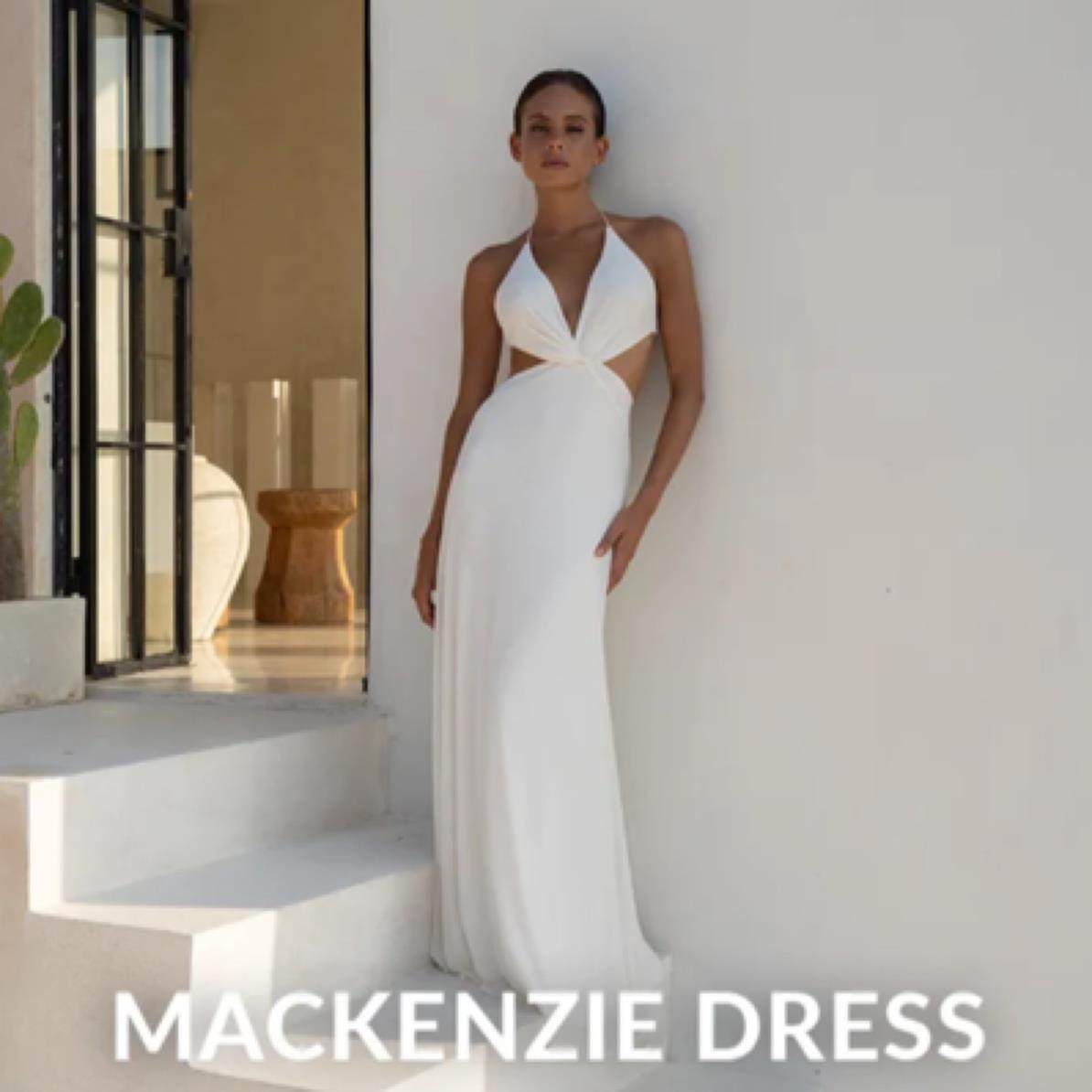 Mackenzie Dress 白色Mackenzie连衣裙瑞典cg