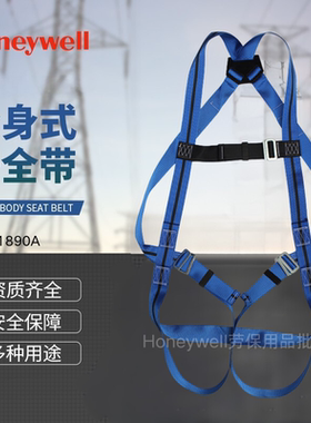 霍尼韦尔 1011890A Titan 单挂点全身式坠落制动防护腰带安全带