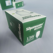 顺冠照明LED灯泡E27节能柱型无频闪护眼5W10W13W18W28W38W48W58W