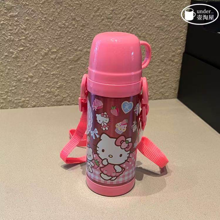 凯蒂猫 Hello Litty  可爱儿童学生水壶不锈钢保温水杯 KT 650249,餐饮具,保冷/保温杯,淘宝优惠券,粉丝福利购,淘宝优惠卷