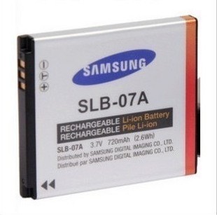 三星SLB-07A/07 PL150 ST550 ST600 ST500 ST45 ST50数码相机电池