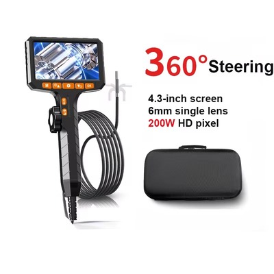 360 Industrial Piping Endoscope Camera Borescope Inspection