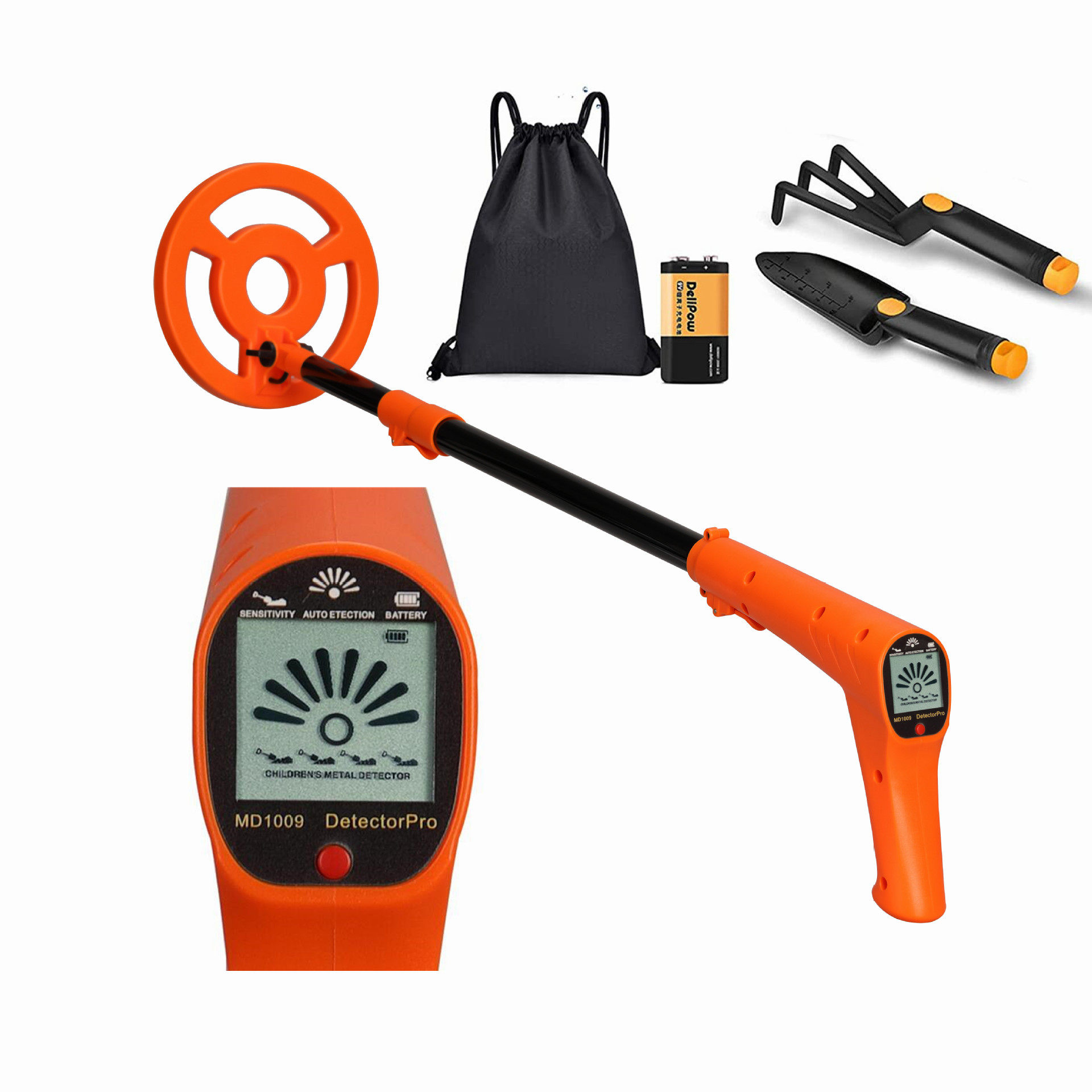 Handheld Metal Detector Outdoor Coins Position Metal Finder