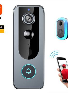 Tuya Doorbell Camera Wireless Eye Digital Peephole Wifi Door