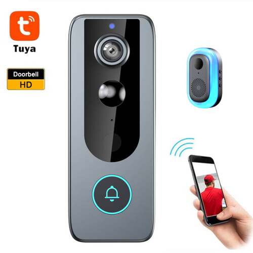 Tuya Doorbell Camera Wireless Eye Digital Peephole Wifi Door
